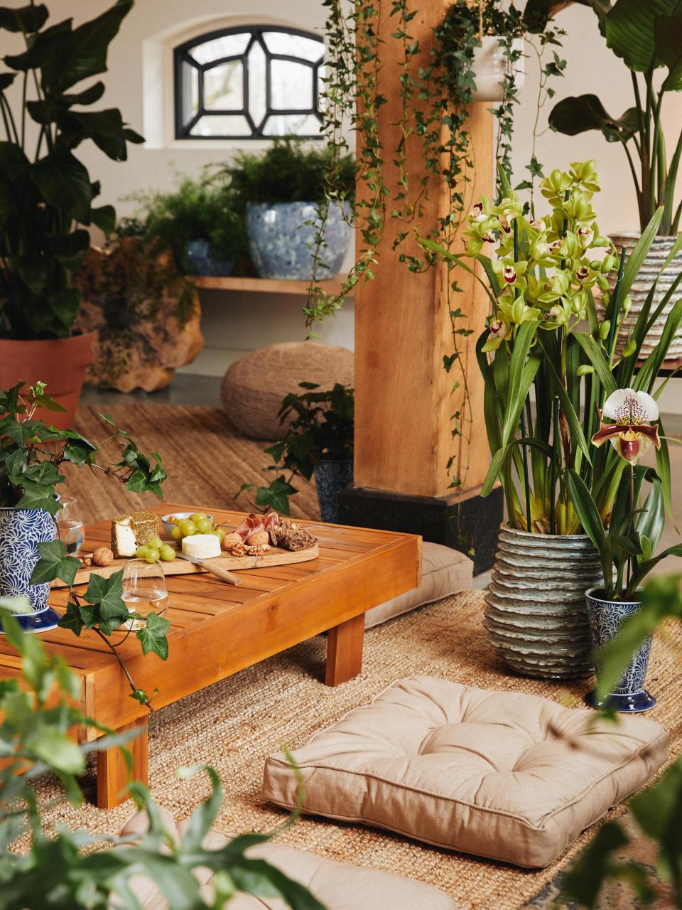 indoor plantenpicknick | cadeau geboorte